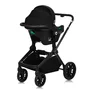 Carucior 3 in 1, Lionelo, Mika Plus, Cadru din aluminiu, Cu landou intarit si salteluta moale, Cu scoica auto testata ADAC, Reversibil, Cu sistem de ventilatie 3D, Cu accesorii, Pana la 22 kg, EN1888-1 EN1888-2 EN1466 ECE R129, Bej - 27