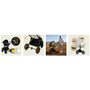 Carucior 3 in 1, Lionelo, Mika Plus, Cadru din aluminiu, Cu landou intarit si salteluta moale, Cu scoica auto testata ADAC, Reversibil, Cu sistem de ventilatie 3D, Cu accesorii, Pana la 22 kg, EN1888-1 EN1888-2 EN1466 ECE R129, Bej - 48