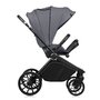 Carucior 3 in 1, Lionelo, Mika Plus, Cadru din aluminiu, Cu landou intarit si salteluta moale, Cu scoica auto testata ADAC, Reversibil, Cu sistem de ventilatie 3D, Cu accesorii, Pana la 22 kg, EN1888-1 EN1888-2 EN1466 ECE R129, Gri - 11