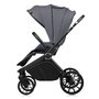 Carucior 3 in 1, Lionelo, Mika Plus, Cadru din aluminiu, Cu landou intarit si salteluta moale, Cu scoica auto testata ADAC, Reversibil, Cu sistem de ventilatie 3D, Cu accesorii, Pana la 22 kg, EN1888-1 EN1888-2 EN1466 ECE R129, Gri - 14