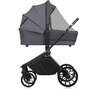 Carucior 3 in 1, Lionelo, Mika Plus, Cadru din aluminiu, Cu landou intarit si salteluta moale, Cu scoica auto testata ADAC, Reversibil, Cu sistem de ventilatie 3D, Cu accesorii, Pana la 22 kg, EN1888-1 EN1888-2 EN1466 ECE R129, Gri - 19