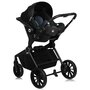 Carucior 3 in 1, Lionelo, Mika Plus, Cadru din aluminiu, Cu landou intarit si salteluta moale, Cu scoica auto testata ADAC, Reversibil, Cu sistem de ventilatie 3D, Cu accesorii, Pana la 22 kg, EN1888-1 EN1888-2 EN1466 ECE R129, Gri - 21