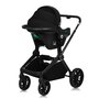 Carucior 3 in 1, Lionelo, Mika Plus, Cadru din aluminiu, Cu landou intarit si salteluta moale, Cu scoica auto testata ADAC, Reversibil, Cu sistem de ventilatie 3D, Cu accesorii, Pana la 22 kg, EN1888-1 EN1888-2 EN1466 ECE R129, Gri - 27