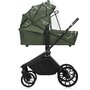 Carucior 3 in 1, Lionelo, Mika Plus, Cadru din aluminiu, Cu landou intarit si salteluta moale, Cu scoica auto testata ADAC, Reversibil, Cu sistem de ventilatie 3D, Cu accesorii, Pana la 22 kg, EN1888-1 EN1888-2 EN1466 ECE R129, Verde - 21