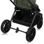Carucior 3 in 1, Lionelo, Mika Plus, Cadru din aluminiu, Cu landou intarit si salteluta moale, Cu scoica auto testata ADAC, Reversibil, Cu sistem de ventilatie 3D, Cu accesorii, Pana la 22 kg, EN1888-1 EN1888-2 EN1466 ECE R129, Verde - 26