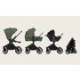 Carucior 3 in 1, Lionelo, Mika Plus, Cadru din aluminiu, Cu landou intarit si salteluta moale, Cu scoica auto testata ADAC, Reversibil, Cu sistem de ventilatie 3D, Cu accesorii, Pana la 22 kg, EN1888-1 EN1888-2 EN1466 ECE R129, Verde - 6