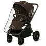Carucior 3 in 1, Lionelo, Mika Plus, Cu scoica auto Moxie Bej Reversibil, Cu sistem de ventilatie 3D, Cu accesorii, Pana la 22 kg, EN1888-1 EN1888-2 EN1466 ECE R129, Maro - 13