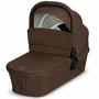 Carucior 3 in 1, Lionelo, Mika Plus, Cu scoica auto Moxie Bej Reversibil, Cu sistem de ventilatie 3D, Cu accesorii, Pana la 22 kg, EN1888-1 EN1888-2 EN1466 ECE R129, Maro - 18