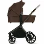 Carucior 3 in 1, Lionelo, Mika Plus, Cu scoica auto Moxie Bej Reversibil, Cu sistem de ventilatie 3D, Cu accesorii, Pana la 22 kg, EN1888-1 EN1888-2 EN1466 ECE R129, Maro - 20