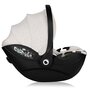 Carucior 3 in 1, Lionelo, Mika Plus, Cu scoica auto Moxie Bej, Reversibil, Cu sistem de ventilatie 3D, Cu accesorii, Pana la 22 kg, EN1888-1 EN1888-2 EN1466 ECE R129, Negru - 32