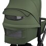 Carucior 3 in 1, Lionelo, Mika Plus, Cu scoica auto Moxie Black Carbon, Reversibil, Cu sistem de ventilatie 3D, Cu accesorii, Pana la 22 kg, EN1888-1 EN1888-2 EN1466 ECE R129, Verde - 8