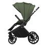 Carucior 3 in 1, Lionelo, Mika Plus, Cu scoica auto Moxie Black Carbon, Reversibil, Cu sistem de ventilatie 3D, Cu accesorii, Pana la 22 kg, EN1888-1 EN1888-2 EN1466 ECE R129, Verde - 14