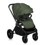 Carucior 3 in 1, Lionelo, Mika Plus, Cu scoica auto Moxie Black Carbon, Reversibil, Cu sistem de ventilatie 3D, Cu accesorii, Pana la 22 kg, EN1888-1 EN1888-2 EN1466 ECE R129, Verde - 19