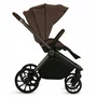 Carucior 3 in 1, Lionelo, Mika Plus, Cu scoica auto Moxie Negru Reversibil, Cu sistem de ventilatie 3D, Cu accesorii, Pana la 22 kg, EN1888-1 EN1888-2 EN1466 ECE R129, Maro - 10
