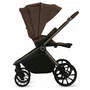 Carucior 3 in 1, Lionelo, Mika Plus, Cu scoica auto Moxie Negru Reversibil, Cu sistem de ventilatie 3D, Cu accesorii, Pana la 22 kg, EN1888-1 EN1888-2 EN1466 ECE R129, Maro - 12
