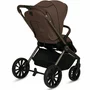 Carucior 3 in 1, Lionelo, Mika Plus, Cu scoica auto Moxie Negru Reversibil, Cu sistem de ventilatie 3D, Cu accesorii, Pana la 22 kg, EN1888-1 EN1888-2 EN1466 ECE R129, Maro - 13