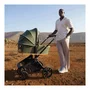 Carucior 3 in 1, Lionelo, Mika Plus, Cu scoica auto Moxie Negru Reversibil, Cu sistem de ventilatie 3D, Cu accesorii, Pana la 22 kg, EN1888-1 EN1888-2 EN1466 ECE R129, Maro - 31
