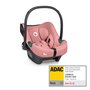 Carucior 3 in 1, Lionelo, Mika Plus, Cu scoica auto Roz testata ADAC, Reversibil, Cu sistem de ventilatie 3D, Cu accesorii, Pana la 22 kg, EN1888-1 EN1888-2 EN1466 ECE R129, Bej - 5