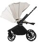 Carucior 3 in 1, Lionelo, Mika Plus, Cu scoica auto Roz testata ADAC, Reversibil, Cu sistem de ventilatie 3D, Cu accesorii, Pana la 22 kg, EN1888-1 EN1888-2 EN1466 ECE R129, Bej - 16