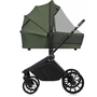 Carucior 3 in 1, Lionelo, Mika Plus, Cu scoica auto Roz testata ADAC, Reversibil, Cu sistem de ventilatie 3D, Cu accesorii, Pana la 22 kg, EN1888-1 EN1888-2 EN1466 ECE R129, Verde - 11