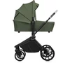 Carucior 3 in 1, Lionelo, Mika Plus, Cu scoica auto Roz testata ADAC, Reversibil, Cu sistem de ventilatie 3D, Cu accesorii, Pana la 22 kg, EN1888-1 EN1888-2 EN1466 ECE R129, Verde - 12