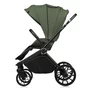 Carucior 3 in 1, Lionelo, Mika Plus, Cu scoica auto Roz testata ADAC, Reversibil, Cu sistem de ventilatie 3D, Cu accesorii, Pana la 22 kg, EN1888-1 EN1888-2 EN1466 ECE R129, Verde - 14