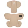 Carucior 3 in 1, Lionelo, Mika Plus, Cu scoica auto Bej testata ADAC, Reversibil, Cu sistem de ventilatie 3D, Cu accesorii, Pana la 22 kg, EN1888-1 EN1888-2 EN1466 ECE R129, Bej - 12