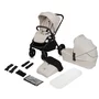 Carucior 3 in 1, Lionelo, Mika Plus, Cu scoica auto Verde testata ADAC, Reversibil, Cu sistem de ventilatie 3D, Cu accesorii, Pana la 22 kg, EN1888-1 EN1888-2 EN1466 ECE R129, Bej - 3