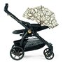 Peg Perego - Carucior 3 in 1 Book Primoviaggio SL Graphic Gold 0-22 kg, Bej/Negru - 8