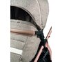 Peg Perego - Carucior 3 in 1 Book Primoviaggio SL Mon Amour 0-22 kg, Bej/Roz - 6