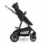 Carucior 4 in 1, Lionelo, Amber, Cu landou intarit si salteluta moale, Cu scoica auto testata ADAC, Baza isofix pentru scoica, Reversibil, Cu accesorii, Pana la 22 kg, EN1888-1 EN1888-2 EN1466 ECE R129, Albastru - 5