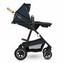 Carucior 4 in 1, Lionelo, Amber, Cu landou intarit si salteluta moale, Cu scoica auto testata ADAC, Baza isofix pentru scoica, Reversibil, Cu accesorii, Pana la 22 kg, EN1888-1 EN1888-2 EN1466 ECE R129, Albastru - 19