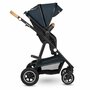 Carucior 4 in 1, Lionelo, Amber, Cu landou intarit si salteluta moale, Cu scoica auto testata ADAC, Baza isofix pentru scoica, Reversibil, Cu accesorii, Pana la 22 kg, EN1888-1 EN1888-2 EN1466 ECE R129, Albastru - 20