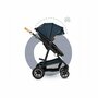 Carucior 4 in 1, Lionelo, Amber, Cu landou intarit si salteluta moale, Cu scoica auto testata ADAC, Baza isofix pentru scoica, Reversibil, Cu accesorii, Pana la 22 kg, EN1888-1 EN1888-2 EN1466 ECE R129, Albastru - 25
