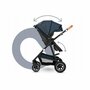 Carucior 4 in 1, Lionelo, Amber, Cu landou intarit si salteluta moale, Cu scoica auto testata ADAC, Baza isofix pentru scoica, Reversibil, Cu accesorii, Pana la 22 kg, EN1888-1 EN1888-2 EN1466 ECE R129, Albastru - 27