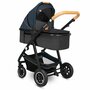 Carucior 4 in 1, Lionelo, Amber, Cu landou intarit si salteluta moale, Cu scoica auto testata ADAC, Baza isofix pentru scoica, Reversibil, Cu accesorii, Pana la 22 kg, EN1888-1 EN1888-2 EN1466 ECE R129, Albastru - 40