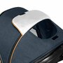Carucior 4 in 1, Lionelo, Amber, Cu landou intarit si salteluta moale, Cu scoica auto testata ADAC, Baza isofix pentru scoica, Reversibil, Cu accesorii, Pana la 22 kg, EN1888-1 EN1888-2 EN1466 ECE R129, Albastru - 62