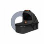 Carucior 4 in 1, Lionelo, Amber, Cu landou intarit si salteluta moale, Cu scoica auto testata ADAC, Baza isofix pentru scoica, Reversibil, Cu accesorii, Pana la 22 kg, EN1888-1 EN1888-2 EN1466 ECE R129, Gri Inchis - 14