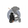 Carucior 4 in 1, Lionelo, Amber, Cu landou intarit si salteluta moale, Cu scoica auto testata ADAC, Baza isofix pentru scoica, Reversibil, Cu accesorii, Pana la 22 kg, EN1888-1 EN1888-2 EN1466 ECE R129, Gri Inchis - 17