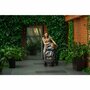 Carucior 4 in 1, Lionelo, Amber, Cu landou intarit si salteluta moale, Cu scoica auto testata ADAC, Baza isofix pentru scoica, Reversibil, Cu accesorii, Pana la 22 kg, EN1888-1 EN1888-2 EN1466 ECE R129, Gri Inchis - 28