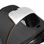 Carucior 4 in 1, Lionelo, Amber, Cu landou intarit si salteluta moale, Cu scoica auto testata ADAC, Baza isofix pentru scoica, Reversibil, Cu accesorii, Pana la 22 kg, EN1888-1 EN1888-2 EN1466 ECE R129, Gri Inchis - 33