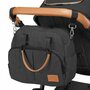Carucior 4 in 1, Lionelo, Amber, Cu landou intarit si salteluta moale, Cu scoica auto testata ADAC, Baza isofix pentru scoica, Reversibil, Cu accesorii, Pana la 22 kg, EN1888-1 EN1888-2 EN1466 ECE R129, Gri Inchis - 40