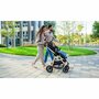 Carucior 4 in 1, Lionelo, Amber, Cu landou intarit si salteluta moale, Cu scoica auto testata ADAC, Baza isofix pentru scoica, Reversibil, Cu accesorii, Pana la 22 kg, EN1888-1 EN1888-2 EN1466 ECE R129, Negru silver - 18