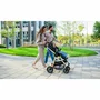 Carucior 4 in 1, Lionelo, Amber, Cu landou intarit si salteluta moale, Cu scoica auto testata ADAC, Baza isofix pentru scoica, Reversibil, Cu accesorii, Pana la 22 kg, EN1888-1 EN1888-2 EN1466 ECE R129, Negru silver - 18