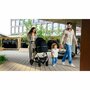 Carucior 4 in 1, Lionelo, Amber, Cu landou intarit si salteluta moale, Cu scoica auto testata ADAC, Baza isofix pentru scoica, Reversibil, Cu accesorii, Pana la 22 kg, EN1888-1 EN1888-2 EN1466 ECE R129, Negru silver - 22