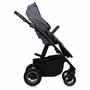 Carucior 4 in 1, Lionelo, Amber Plus, Cu landou intarit si salteluta moale, Cu scoica auto testata ADAC,  Baza isofix pentru scoica, Reversibil, Maner ajustabil, Cu accesorii, Pana la 22 kg, EN1888-1, EN1888-2, EN1466, ECE R129, Gri - 25