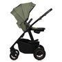 Carucior 4 in 1, Lionelo, Amber Plus, Cu scoica auto Bej testata ADAC +Baza Isofix, Reversibil, Maner ajustabil, Cu accesorii, Cu ventilatie panoramica 3D, Pana la 22 kg, EN1888-1, EN1888-2, EN1466, ECE R129, Verde - 8
