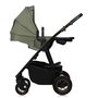 Carucior 4 in 1, Lionelo, Amber Plus, Cu scoica auto Bej testata ADAC +Baza Isofix, Reversibil, Maner ajustabil, Cu accesorii, Cu ventilatie panoramica 3D, Pana la 22 kg, EN1888-1, EN1888-2, EN1466, ECE R129, Verde - 9