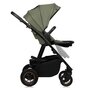 Carucior 4 in 1, Lionelo, Amber Plus, Cu scoica auto Bej testata ADAC +Baza Isofix, Reversibil, Maner ajustabil, Cu accesorii, Cu ventilatie panoramica 3D, Pana la 22 kg, EN1888-1, EN1888-2, EN1466, ECE R129, Verde - 13