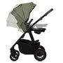Carucior 4 in 1, Lionelo, Amber Plus, Cu scoica auto Roz testata ADAC +Baza Isofix, Reversibil, Maner ajustabil, Cu accesorii, Cu ventilatie panoramica 3D, Pana la 22 kg, EN1888-1, EN1888-2, EN1466, ECE R129, Verde - 11